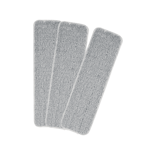CLEANLY 3-pack Microvezelpads voor Dweilset met Sprayfunctie