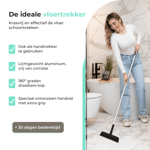CLEANLY Vloer- en Handtrekker in één - Afbeelding 2