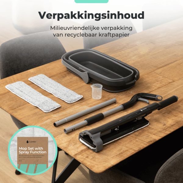 CLEANLY Dweilset met Sprayfuntie - Afbeelding 3