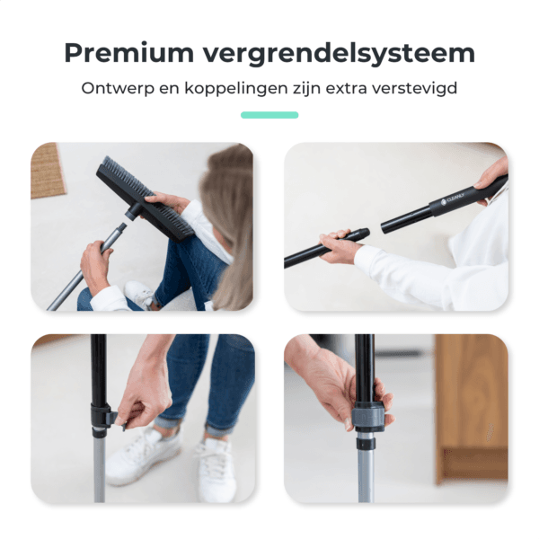 CLEANLY Bezem met Telescopische Steel - Afbeelding 5