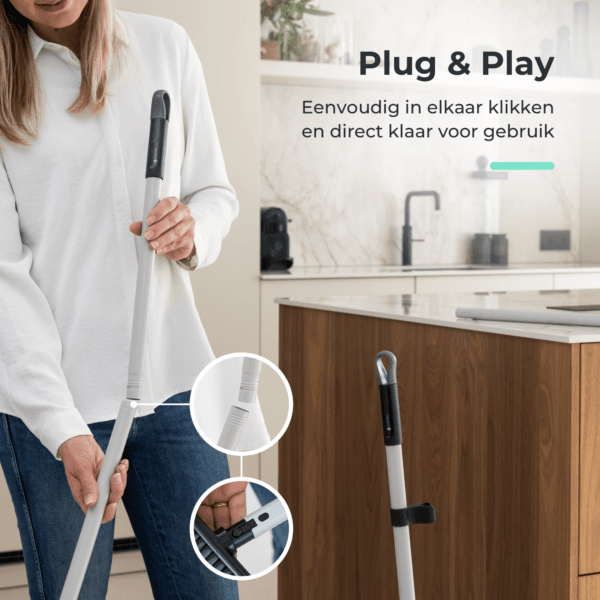 CLEANLY Stoffer en Blik met Steel - Afbeelding 5