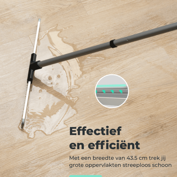 CLEANLY Vloertrekker met Rubberen Rand - Afbeelding 7
